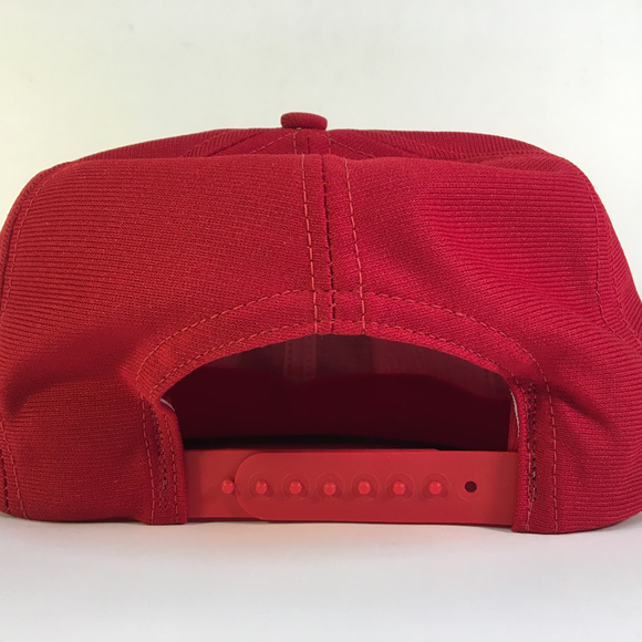 Safety Kleen Patch Trucker Snapback Hat Red - Picture 4 of 7
